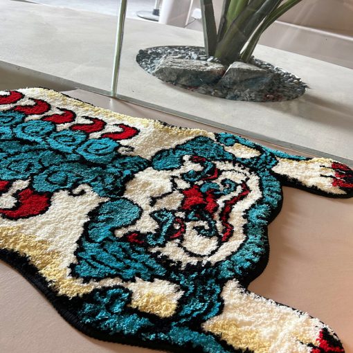 Supreme area rug - Gucci snake, Hypebeast decor, Hypebeast room
