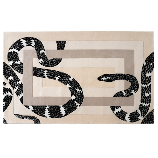 Snake Luxury Design Lampropeltis Rug
