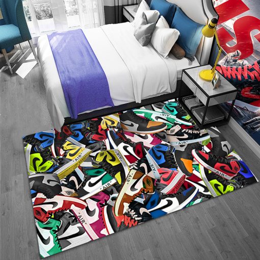 Bape Trendy Unique Design Cool Room Decor Rug - Newcolor7