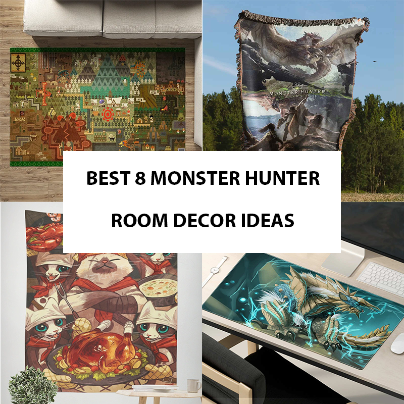 Best 8 Monster Hunter Room Decor Ideas