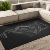 F1 Track Area Rug – Bedroom Game Man Cave Room Carpet Decor Gift - Custom Rug