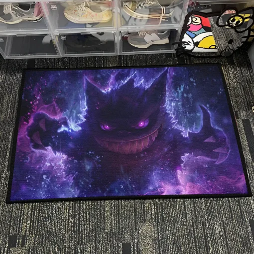 Gengar Rug – Cool Pokémon Carpet for Boys Bedroom or Gaming Room Decor - Image 4