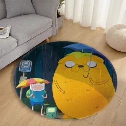 Cartoon Round Rug - Cartoon142