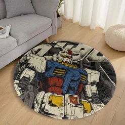 gundam round rug (7)