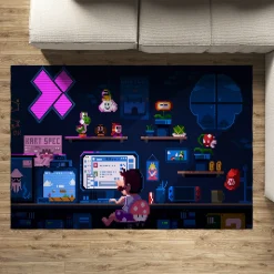 Gaming Area Rug Carpet - Game262