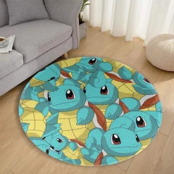 Anime Round Rug - Squirtle