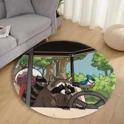 Cartoon Round Rug - Cartoon127