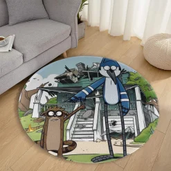 Regular Show Round Rug: A Chill Rug for Chill People