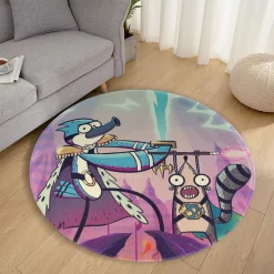 Cartoon Round Rug - Cartoon128