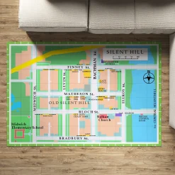Gaming Area Rug Carpet - Game200