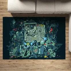 Gaming Area Rug Carpet - Game111