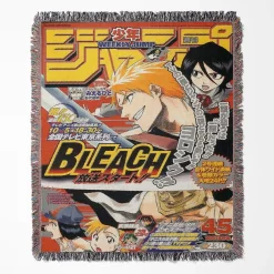 Bleach Ichigo Anime Woven Blanket Tapestry