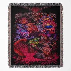 Doom
  Woven Blanket Tapestry - Intense Gamer Decor