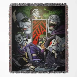 Comic Woven Blanket Tapestry - Comic128