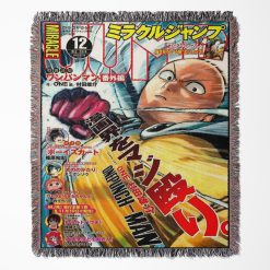 One Punch Man Comic Anime Woven Blanket Tapestry