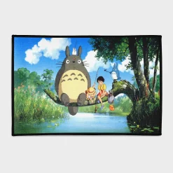 My Neighbor Totoro Rug – Cute Studio Ghibli Carpet, Perfect Anime Room Decor Gift