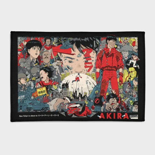 Akira Anime Area Rug - Perfect Akira Room Decor Gift for Akira Fans Merch