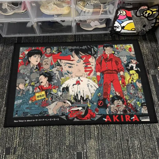 Akira Anime Area Rug - Perfect Akira Room Decor Gift for Akira Fans Merch - Image 4
