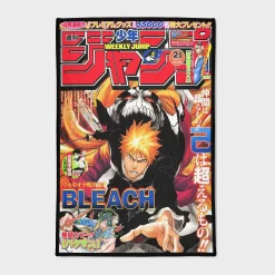 Bleach Manga Jump Cover Rug – Unique Rug for Gaming Room or Fan Gift