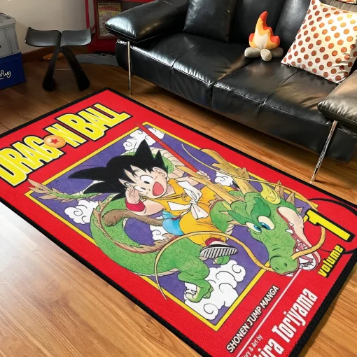 DB Comic Volume 1 Cover Rug – Classic Rug, Great Decor for Otaku Rooms - Image 2