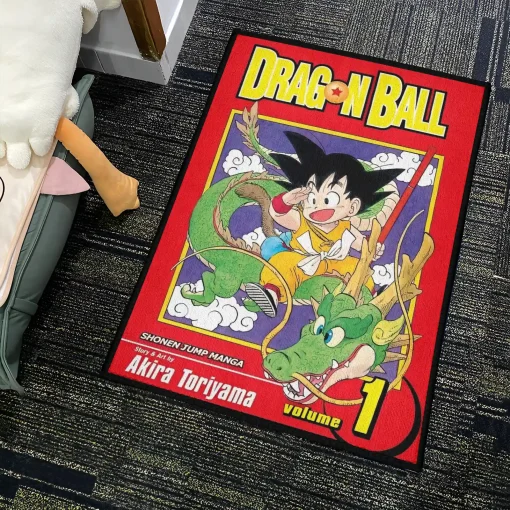 DB Comic Volume 1 Cover Rug – Classic Rug, Great Decor for Otaku Rooms - Image 4