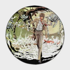 Light Yagami Round Rug – Stylish Rug for Bedroom or Great Gift Idea