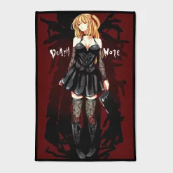 Misa Rug – Cute Death Note Rug for Bedroom Decor or Anime Gift Idea