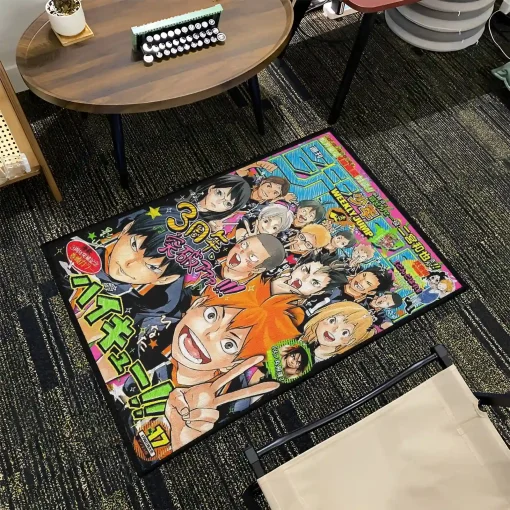 Haikyuu Rug – Epic Carpet for Gaming Room or Fan Gift - Image 2