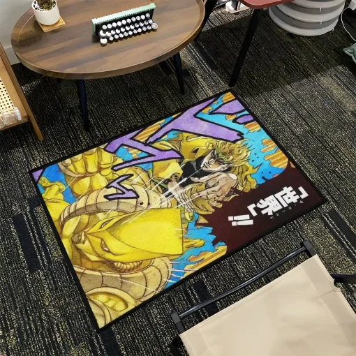 Dio Comic Rug – Unique Carpet for Themed Rooms or Fan Decor - Image 2
