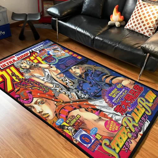 Johnny Joestar Rug – Epic Carpet for Boys Bedroom or Game Room - Image 2