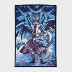 YGO Seto Kaiba Rug – Cool Gaming Room Carpet, Unique Decor and Gift