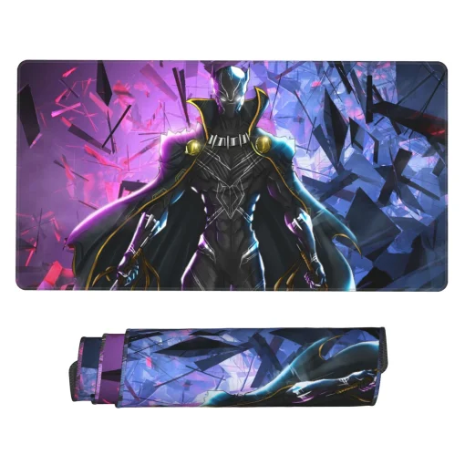 This Black Panther mouse pad is a stylish superhero-themed desk mat, ideal for gaming rooms, otaku setups, or collector displays. Perfect for Marvel fans and collectors.