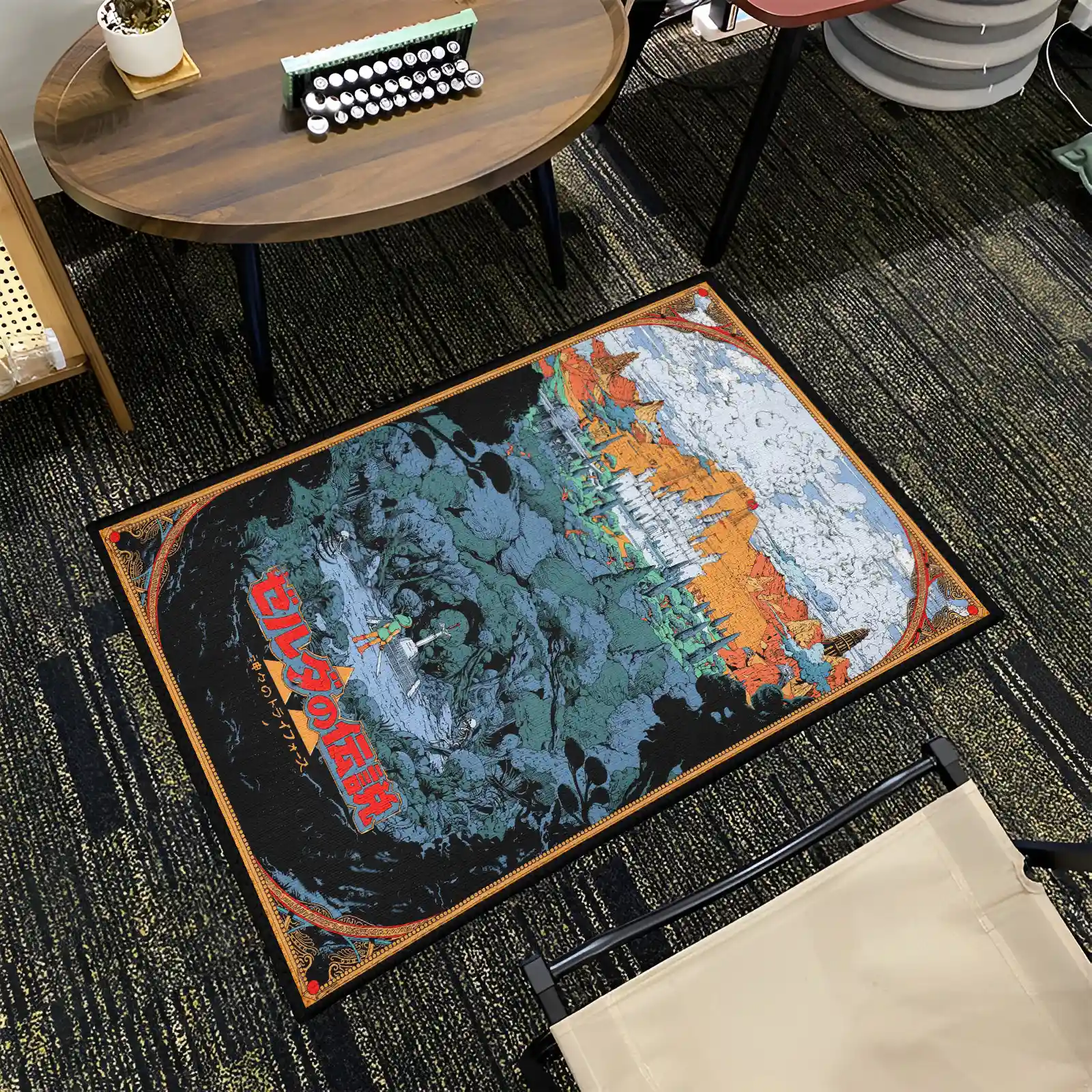 A Link to the Past Poster Rug – Retro Carpet for Game Room or Collector Display - Image 2