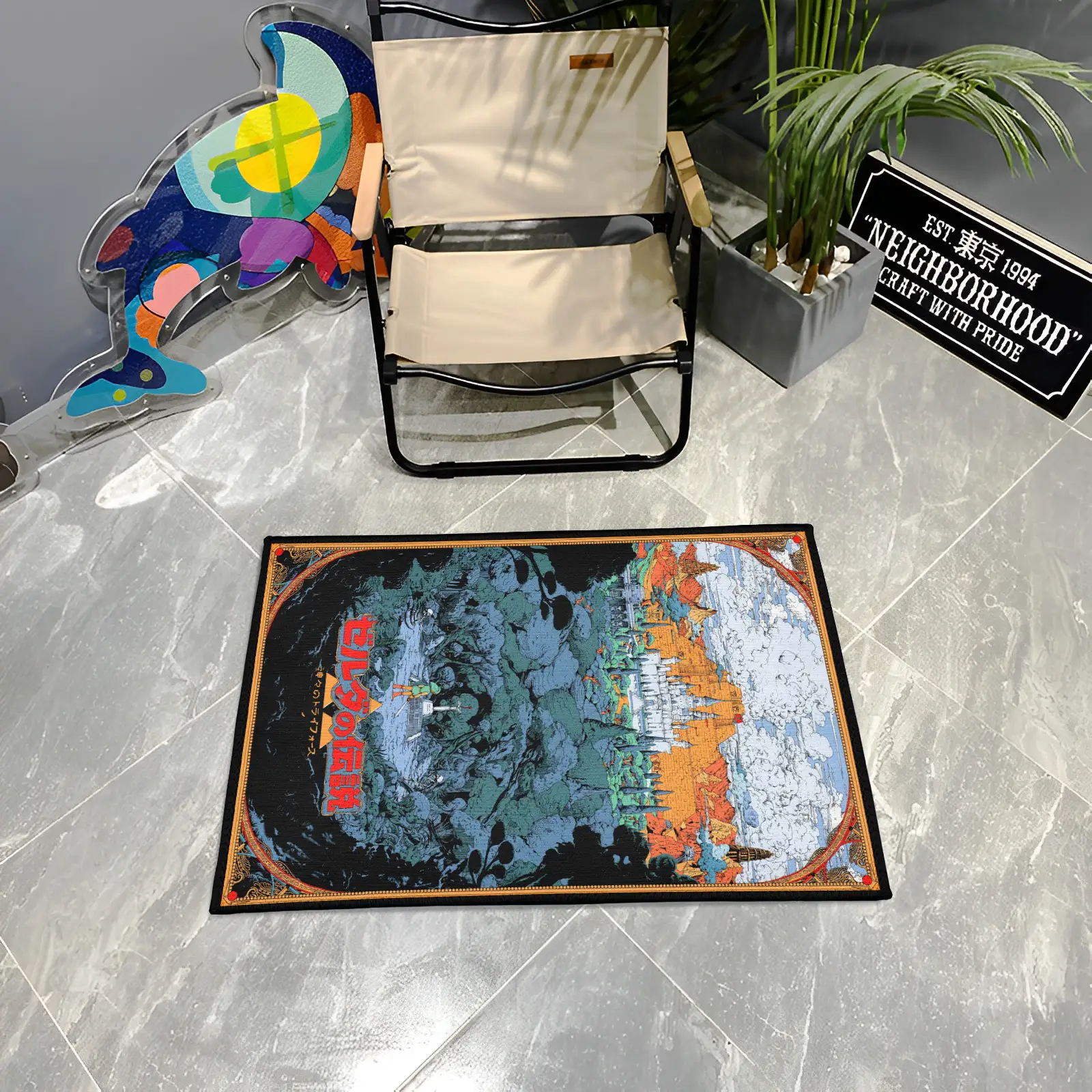 A Link to the Past Poster Rug – Retro Carpet for Game Room or Collector Display - Image 3