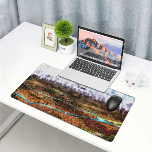 Shiganshina District Mouse Pad & Desk Mat - Image 6