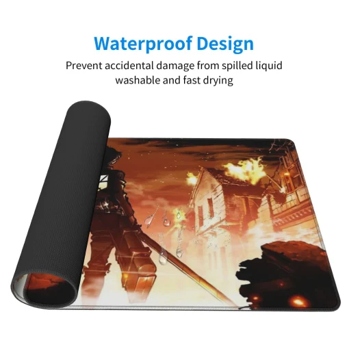 Eren Mouse Pad & Desk Mat - Image 3