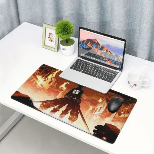 Eren Mouse Pad & Desk Mat - Image 6