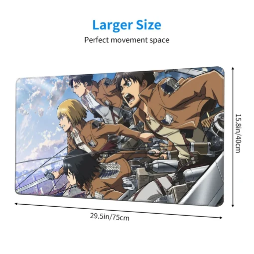 Aot Mouse Pad & Desk Mat - Image 2