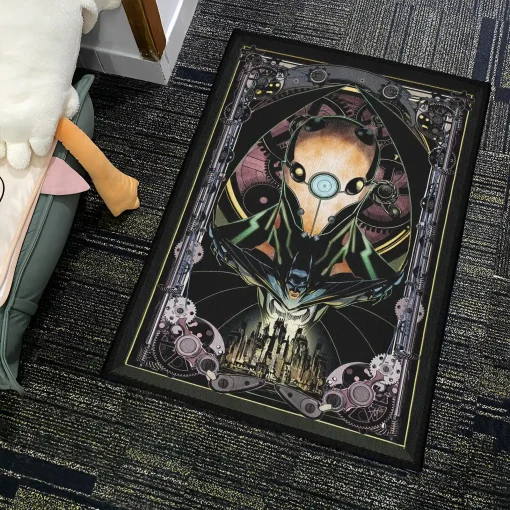 Bats Rug – Epic DC Floor Mat for Game Room or Hero Fan Gift - Image 4