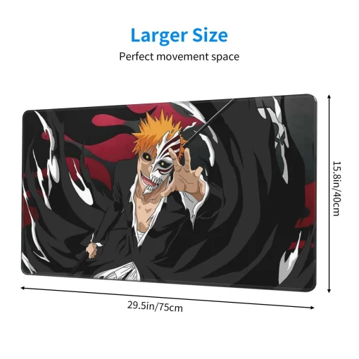 Ichigo Kurosaki Mouse Pad & Desk Mat - Image 2