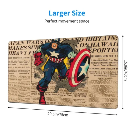 Cap Mouse Pad & Desk Mat - Image 2