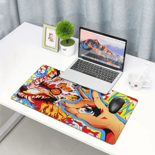 Aki Hayakawa Mouse Pad & Desk Mat - Image 6