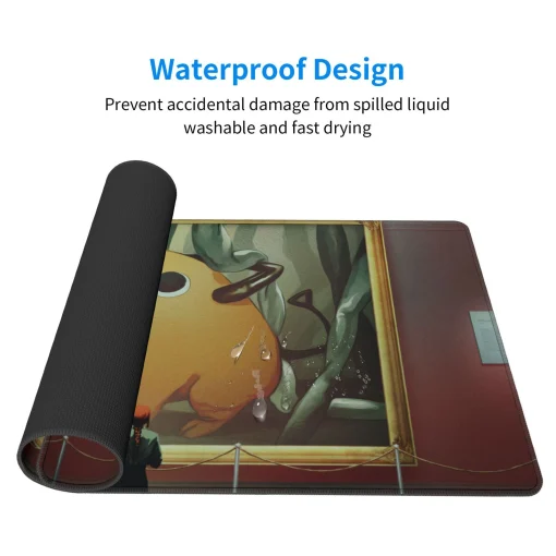 Pochita Man Mouse Pad & Desk Mat - Image 3