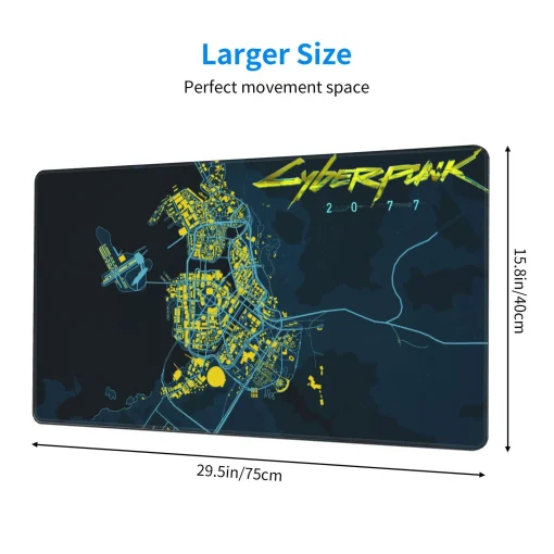 Cyberpunk Mouse Pad & Desk Mat - Image 2