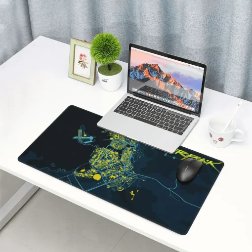 Cyberpunk Mouse Pad & Desk Mat - Image 6