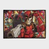 Step into the world of anti-heroes with this DP rug. Perfect for game rooms or as a fan gift, it adds a fun and quirky comic touch to your decor, ideal for fans of anti-hero themes.