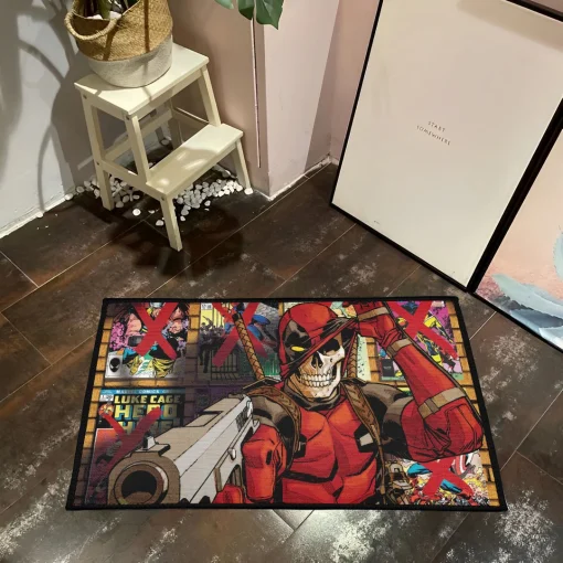 DP Rug – Fun Comic Rug for Game Room or Anti-Hero Fan Gift - Image 3