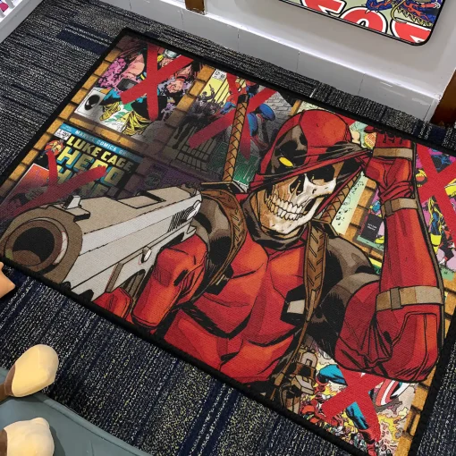 DP Rug – Fun Comic Rug for Game Room or Anti-Hero Fan Gift - Image 4