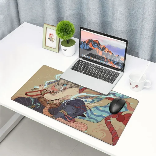 Inosuke Mouse Pad & Desk Mat - Image 6