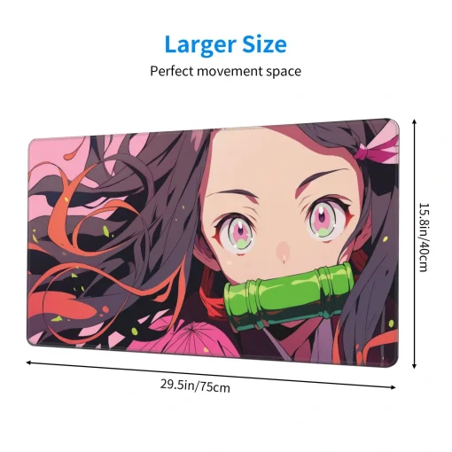Nezuko Mouse Pad & Desk Mat - Image 2